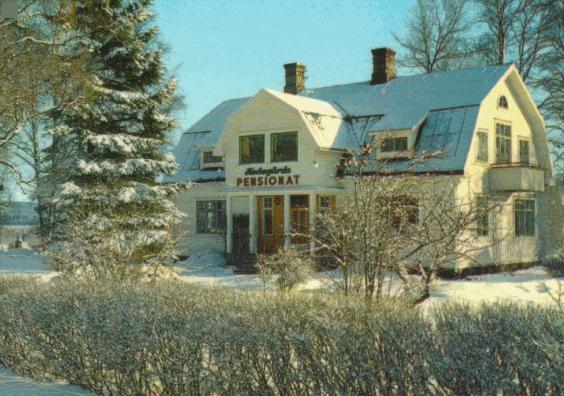 Hedegårds pensionat i Ekshärad, här upplöstes Klarälvens Flottningsförening 27 mars 1998