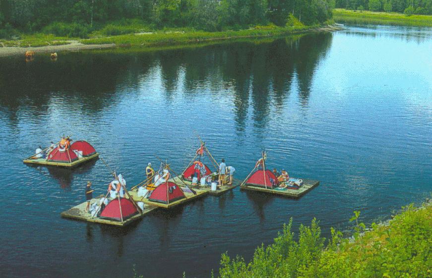 Klarälven, flottar och turister