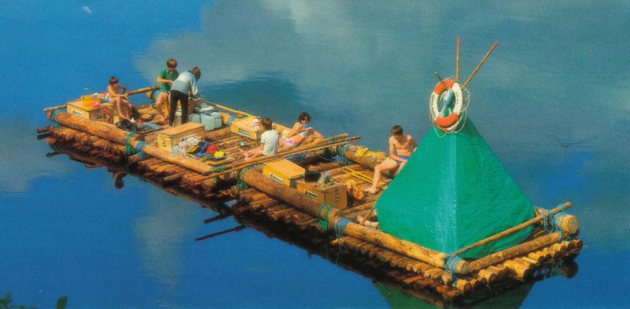 Klarälven, flotte och turister