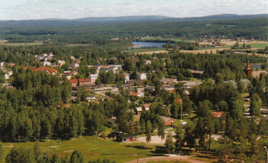 Nutid, utsikt från Ekesberget!