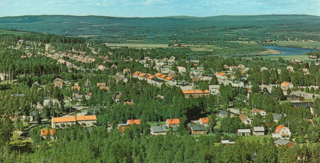 Också nutid, utsikt från Ekesberget!
