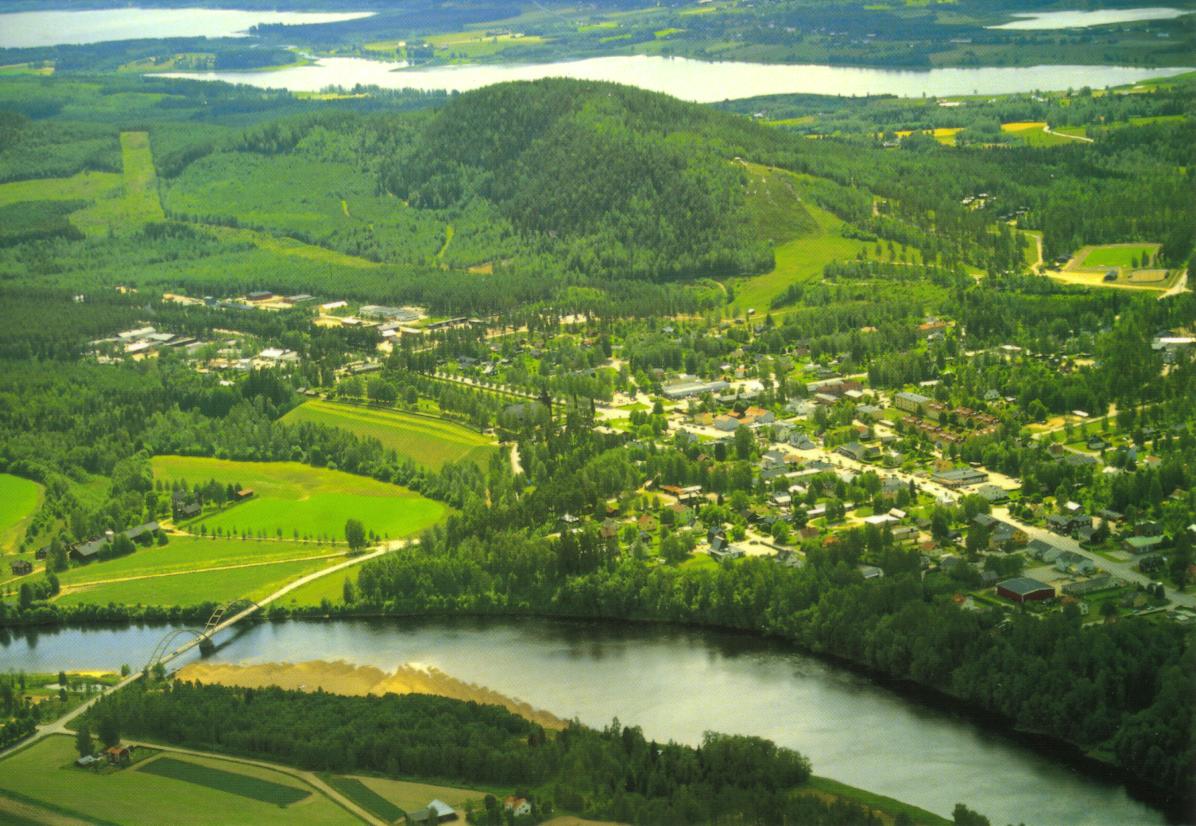 Vacker utsikt över Ekshärad