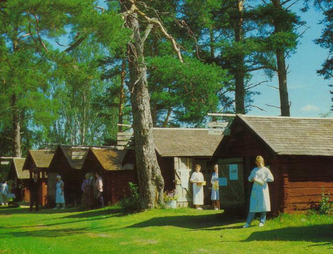 Kyrkstallarna, sommartid en hantverksgata
